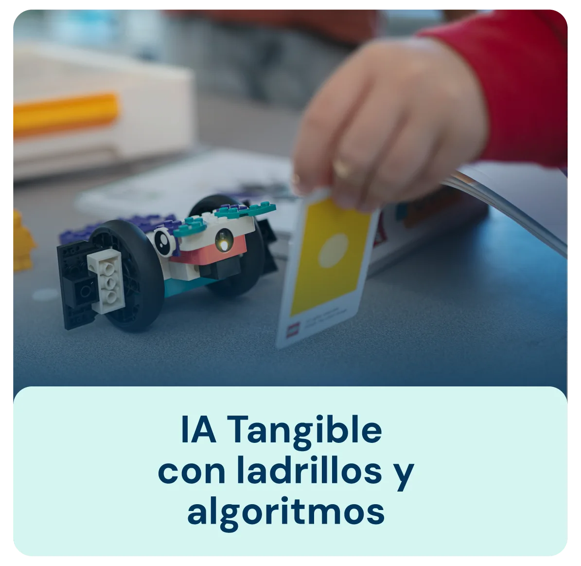 Tecnología e IA - LEGO Education 8 IA Tangible con ladrillos y algoritmos